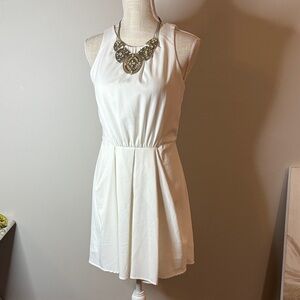 Esley White Mini Dress